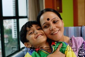 PictureIndia - Mother embracing son